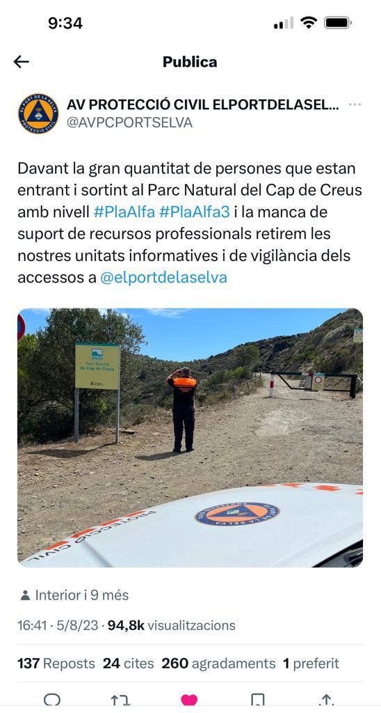 iNCENDIS a Portbou i Cap de Creus